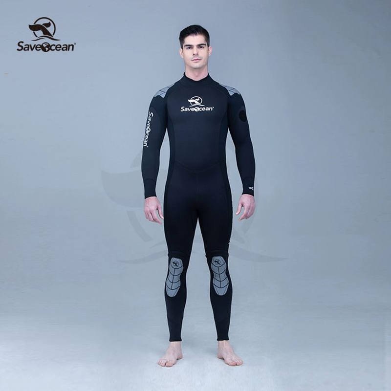 SaveOcean 曼塔3MM長(cháng)款連體衣水肺潛水服